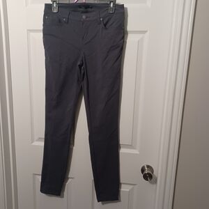 Prana Charcoal Gray Skinny Athletic Pants Sz 6